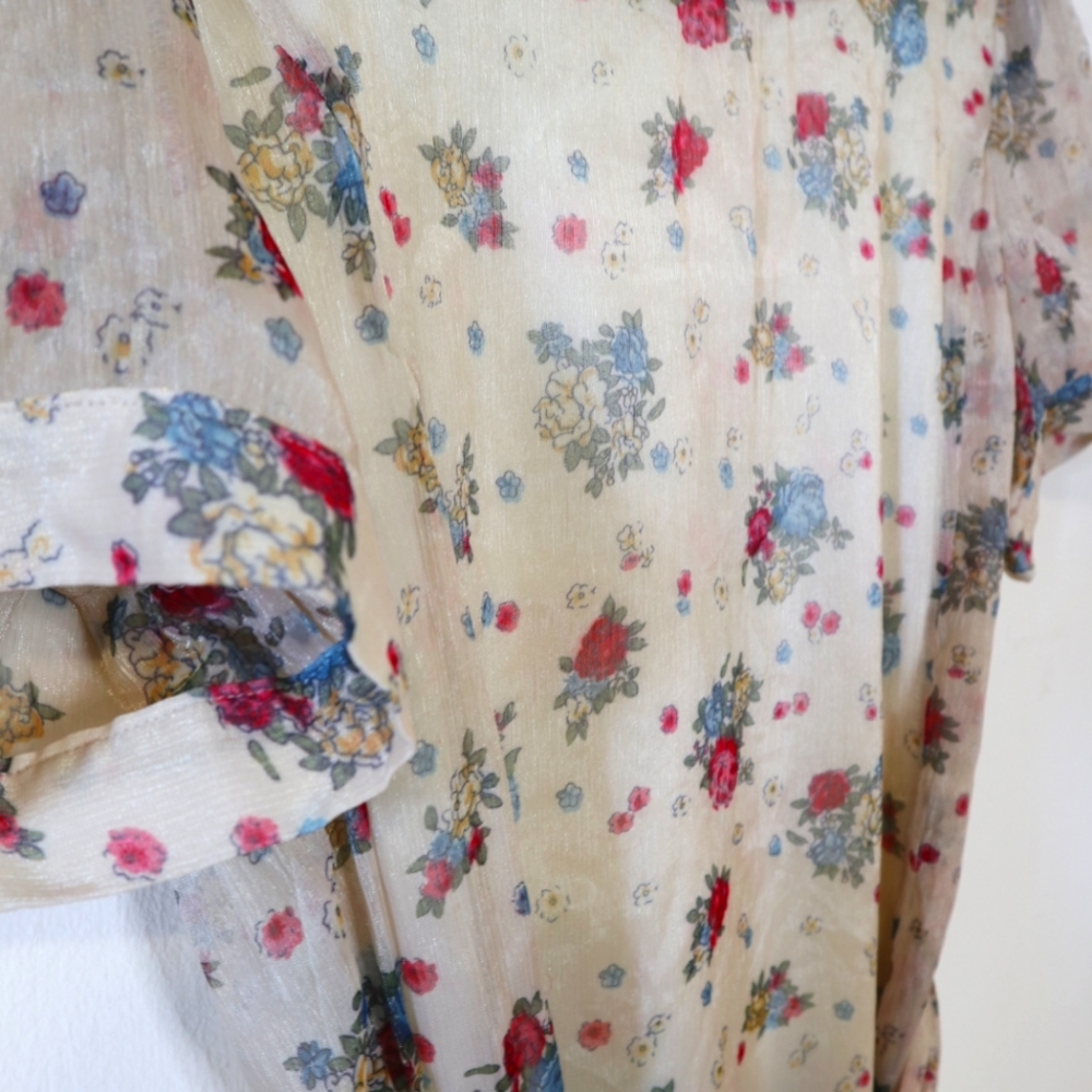 Sheer Flower Dress